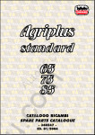 Carrado Agriplus, Agriup and AXLE spare parts catalog, PDF.
