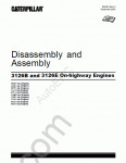 Caterpillar 3126B and 3126E On Highway Engines Workshop manual for Caterpillar 3126B and 3126E On Highway Engines