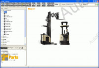 Crown Parts & Service Resource Tool spare parts catalog and service manuals for Crown forklifts
