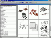 Daf 2013 catalogs of spare parts, accessories and the additional equipment on all models of DAF lorry.