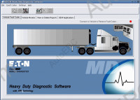 EATON MD-300 Heavy Duty Diagnostic Software The Eaton MD 300 Heavy Duty Diagnostic software is designed to diagnose electronic systems on heavy duty vehicles using the SAE J1587 diagnostic link.