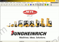 JETI ForkLift (Jungheinrich Fork Lifts) v4.30 spare parts catalog and service information for Jungheinrich Fork Lifts, Jungheinrich Wiring and Hidraulic diagrams. 