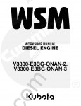 Kubota Engines Repair Workshop Service manuals for Kubota Engines. PDF Price just for one model - 25 USD