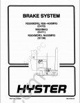 Hyster Class 2 Electric Motor Narrow Aisle Trucks Repair Manuals forklifts service manuals in PDF