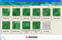 Mitsubishi Forklifts Up-Time 3.08 This application is a service tool for each type of controllers installed in forklifts. It monitors I/O values and failures, and sets various parameters.