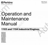 Perkins Engine 1103, 1104 Systems Operation Testing and Adjusting, Operation and Maintenance Manual Perkins 1103C, 1104C Industrial Engine