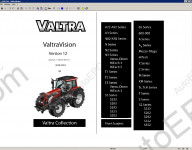 Valtra Vision original spare parts catalog Valtra Vision