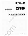 Yamaha XV250G / XV250GC 1995 repair manual for Yamaha XV250G / XV250GC 1995