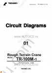 Tadano Rough Terrain Crane TR-100M-1 Service Manual and Circuit Diagrams for Tadano Rough Terrain Crane TR-100M-1