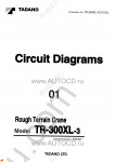 Tadano Rough Terrain Crane TR-300XL-3 Service Manual and Circuit Diagrams for Tadano Rough Terrain Crane TR-300XL-3