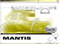 Man Mantis 2006 electronic spare parts catalog Man, presented spare parts for trucks, buses, engines MAN